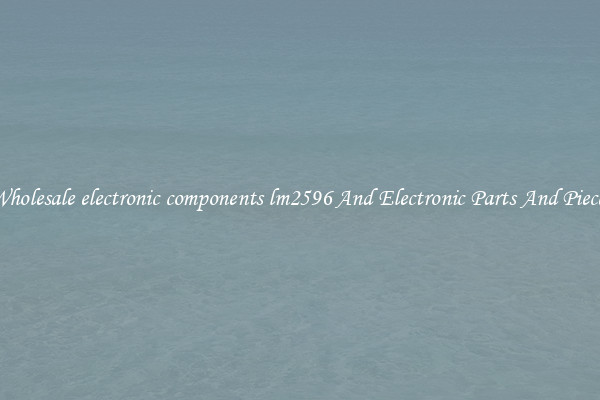 Wholesale electronic components lm2596 And Electronic Parts And Pieces