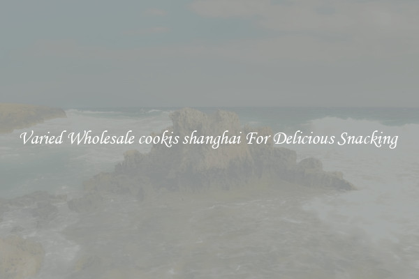 Varied Wholesale cookis shanghai For Delicious Snacking 