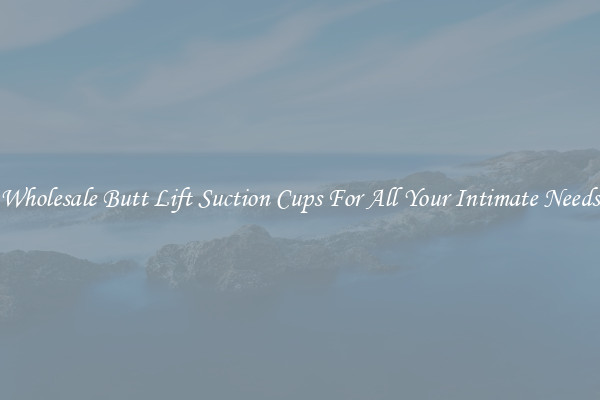Wholesale Butt Lift Suction Cups For All Your Intimate Needs
