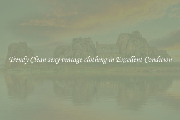 Trendy Clean sexy vintage clothing in Excellent Condition