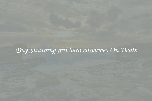 Buy Stunning girl hero costumes On Deals