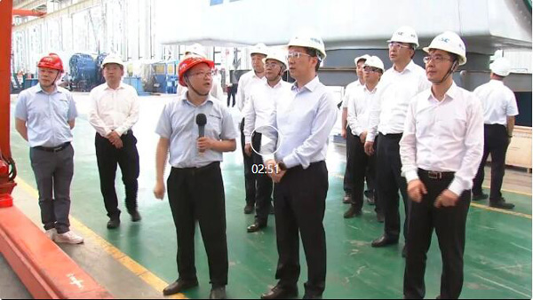 辽宁省省委副书记、省长李告成来J9游戏集团调查调研